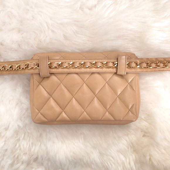 ❌SOLD❌ 🖤CHANEL Vintage Fanny Pack Bumbag Belt Bag - Picture 2 of 8
